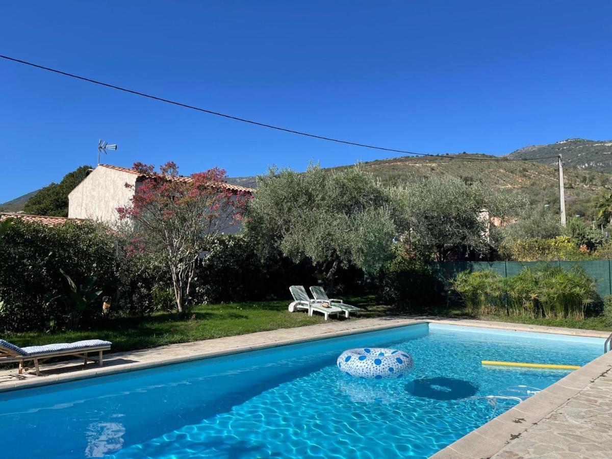 Bas De Villa Avec Acces Piscine Pres De Nice Cannes Monaco 卡洛斯 外观 照片