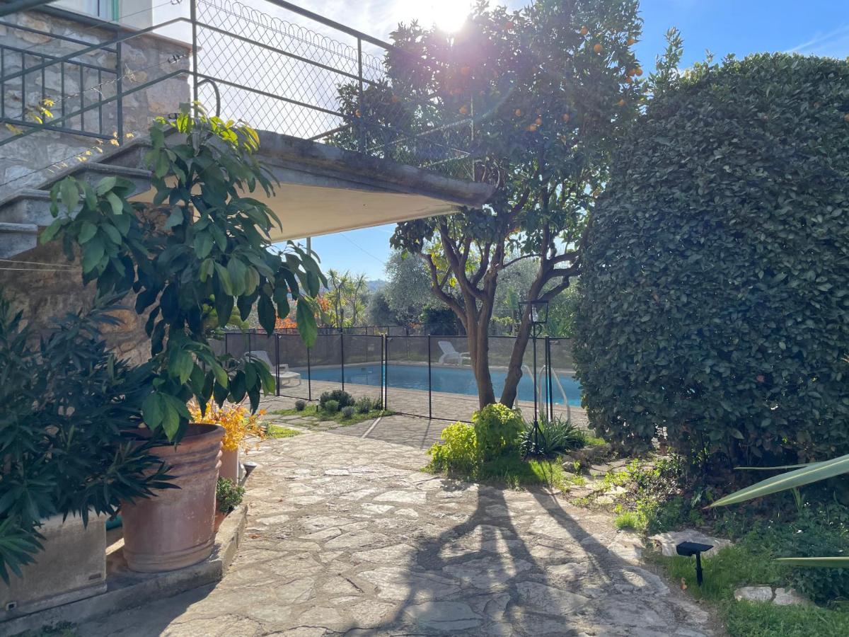 Bas De Villa Avec Acces Piscine Pres De Nice Cannes Monaco 卡洛斯 外观 照片