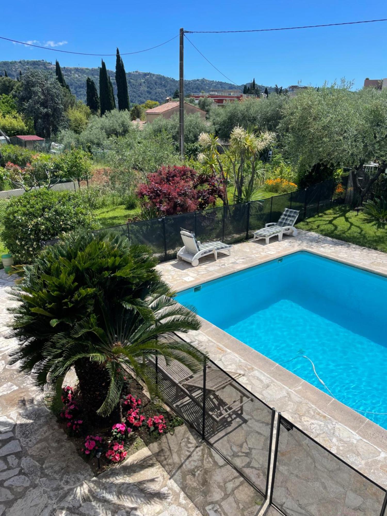 Bas De Villa Avec Acces Piscine Pres De Nice Cannes Monaco 卡洛斯 外观 照片